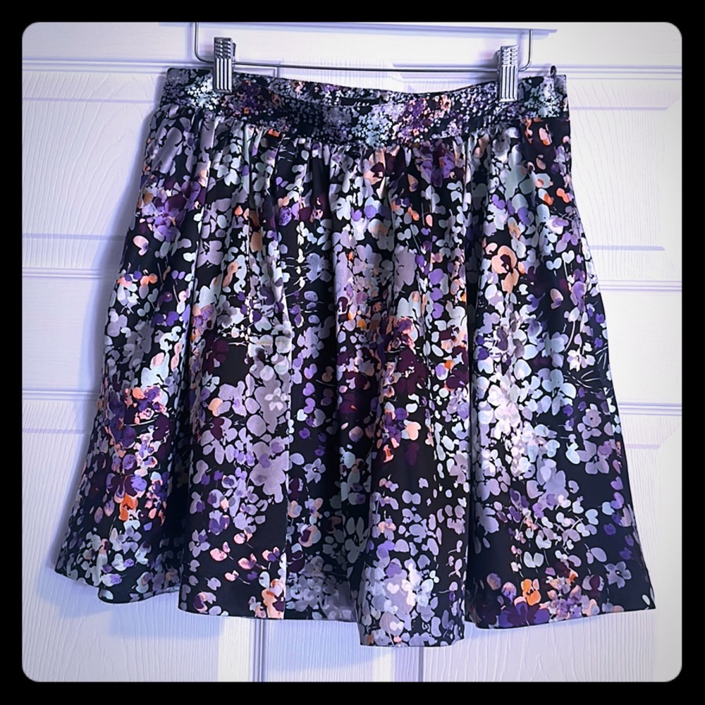 High waist Floral Skirt
